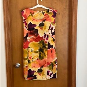Floral print dress